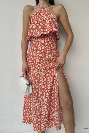 150733 patterned DRESS