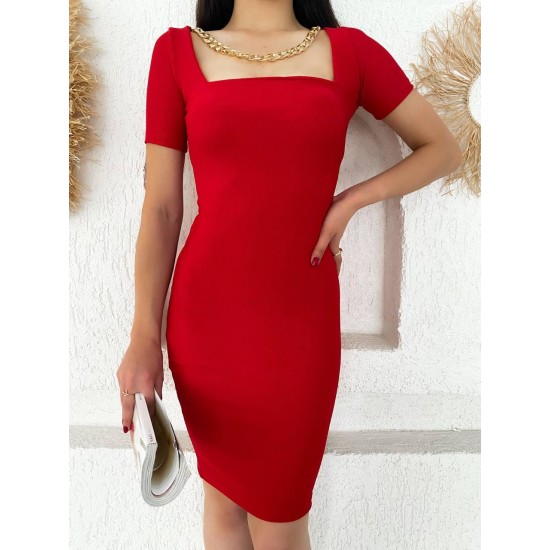 151564 red DRESS