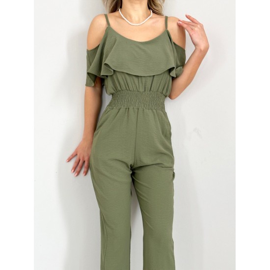 151906 khaki OVERALLS