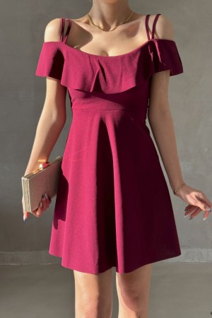 151923 TOPTAN MOR ELBİSE