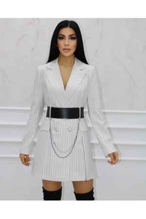 152065 TOPTAN BEYAZ ELBİSE