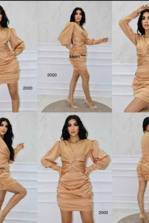 152071 camel DRESS