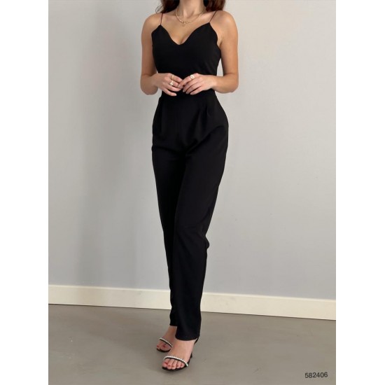 152155 TOPTAN SİYAH TULUM