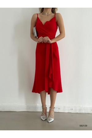 152161 red DRESS