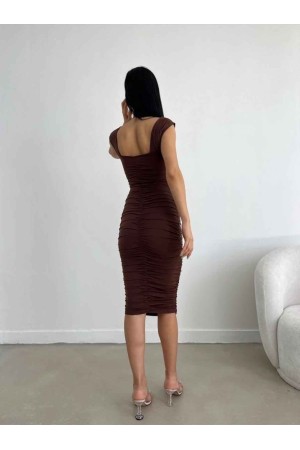 152162 coffee DRESS