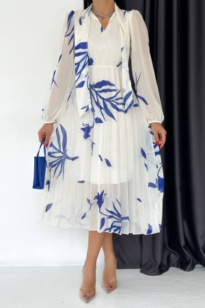 152459 patterned DRESS