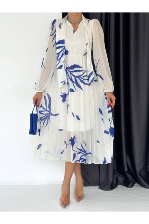 152459 TOPTAN DESENLİ ELBİSE