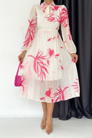 152461 patterned DRESS
