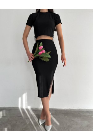 152463 black Skirt