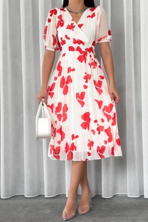 152468 patterned DRESS