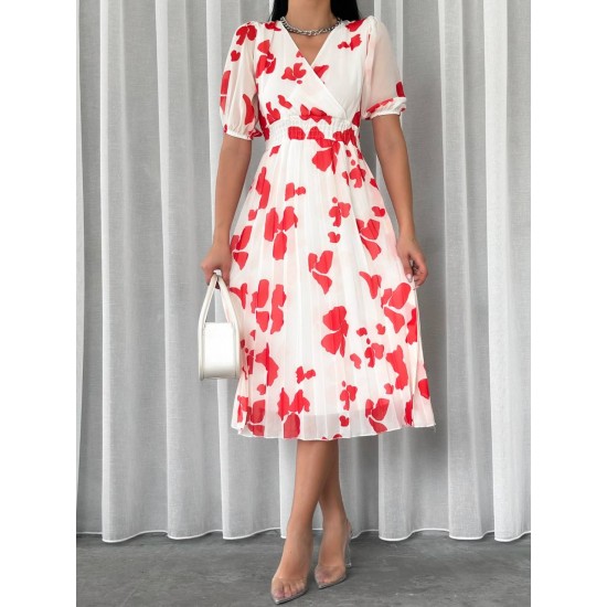 152468 patterned DRESS