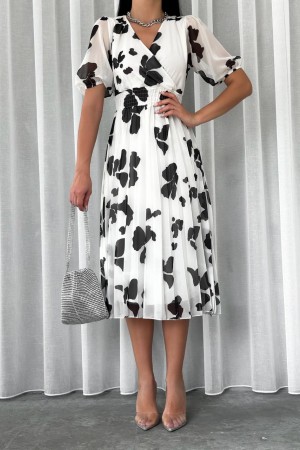 152469 patterned DRESS