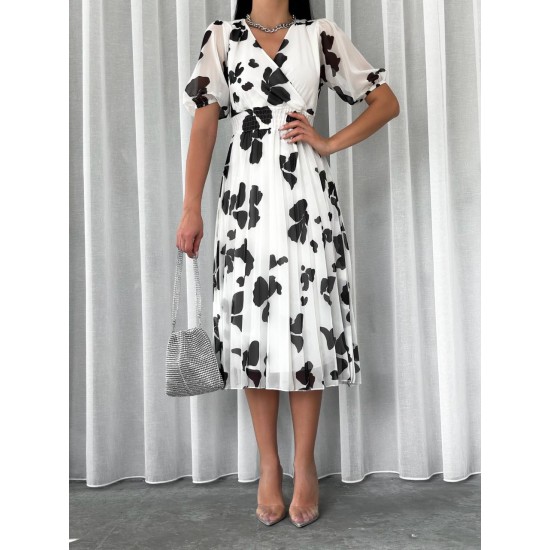 152469 patterned DRESS