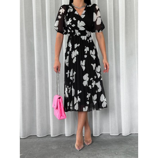 152470 patterned DRESS