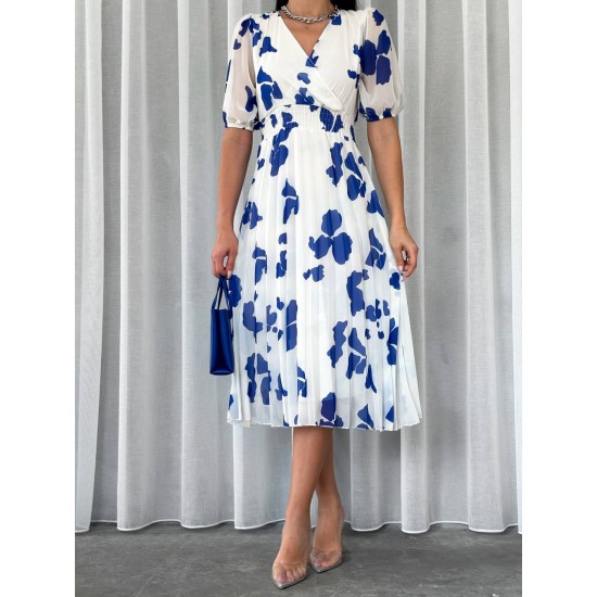 152472 patterned DRESS