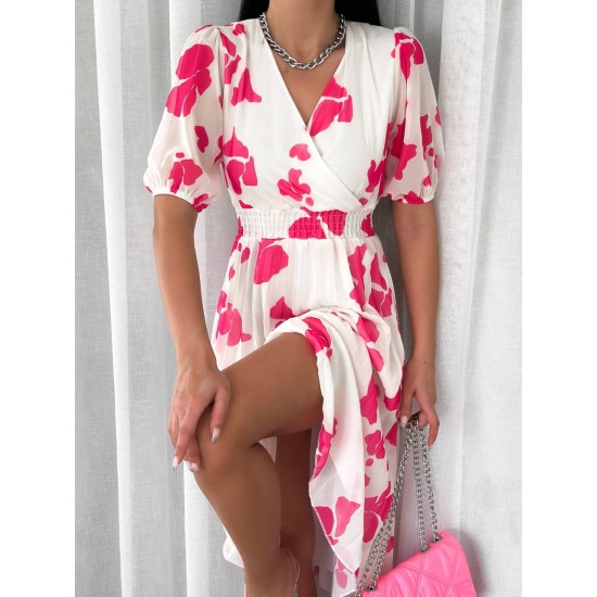 152473 patterned DRESS