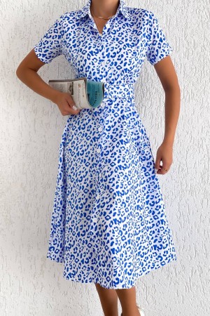 152474 patterned DRESS