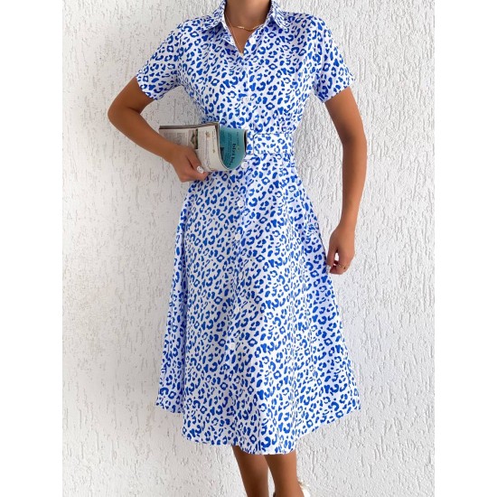 152474 patterned DRESS