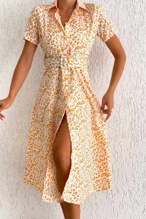 152476 patterned DRESS