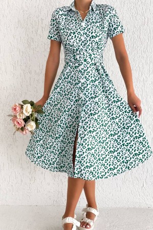 152477 patterned DRESS