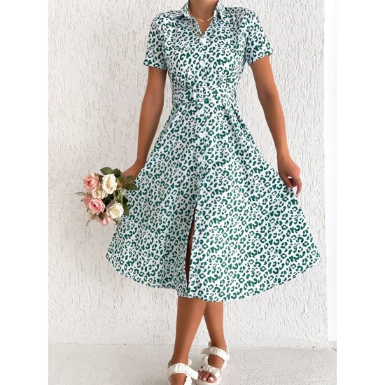 152477 patterned DRESS