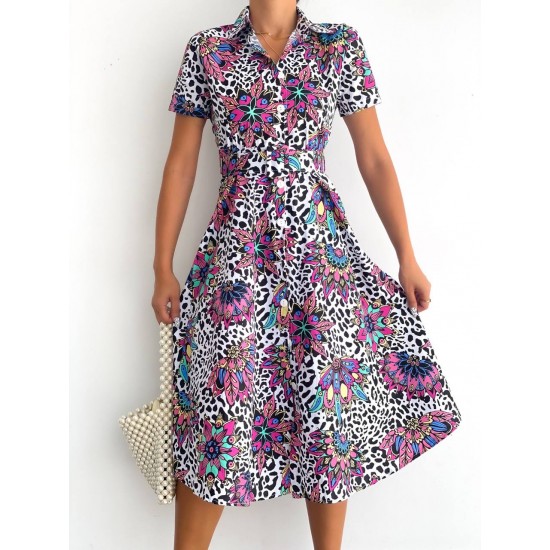 152480 patterned DRESS