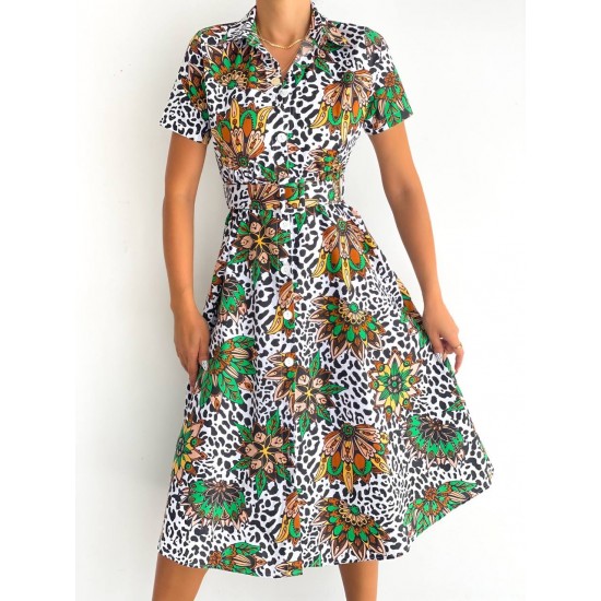 152482 patterned DRESS