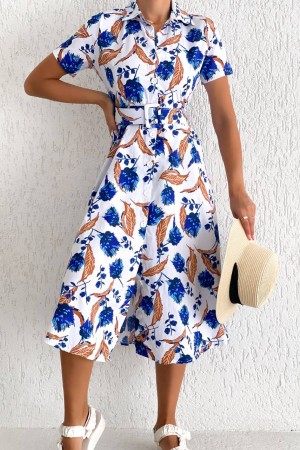 152484 patterned DRESS