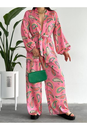 152486 TOPTAN DESENLİ PANTOLON TAKIM