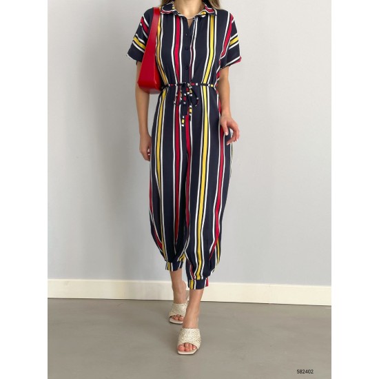 152669 patterned OVERALLS