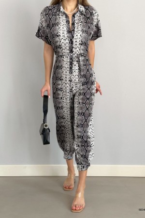 152673 patterned OVERALLS