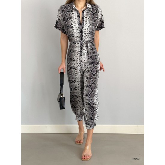 152673 patterned OVERALLS