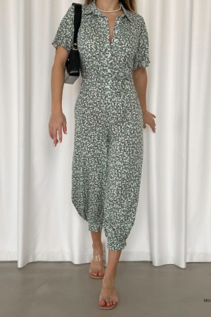 152674 patterned OVERALLS