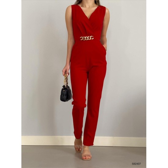 152680 red OVERALLS