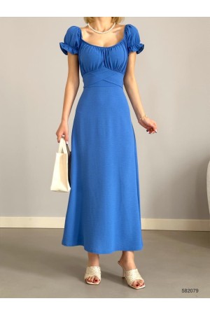 152788 TOPTAN SAKS ELBİSE