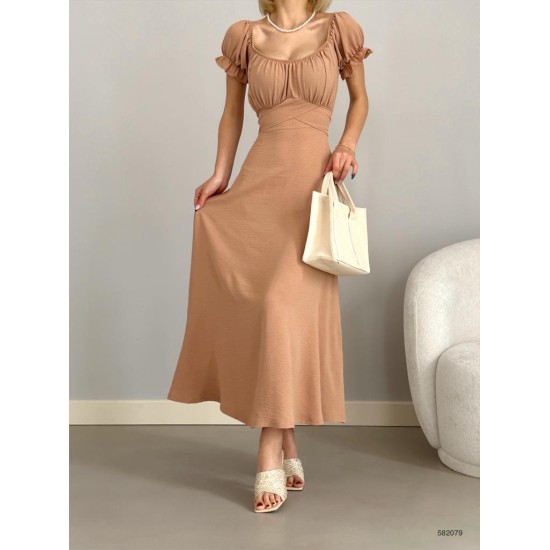 152792 camel DRESS