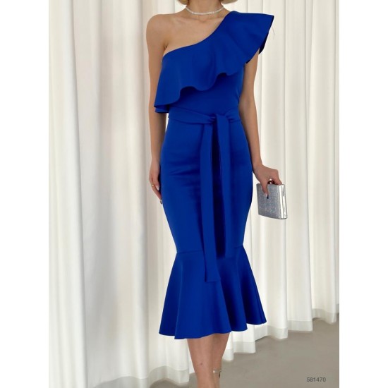 152796 TOPTAN SAKS ELBİSE