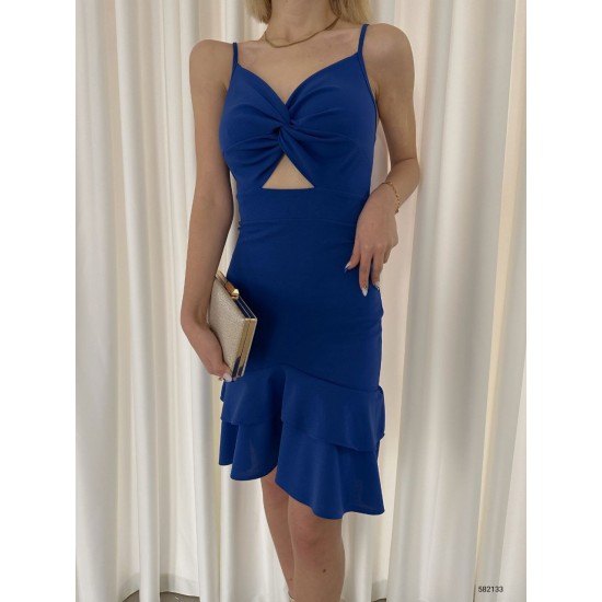 152811 TOPTAN SAKS ELBİSE