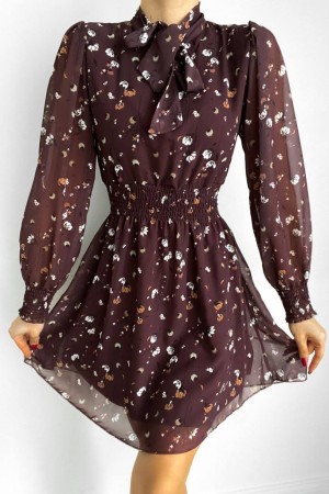 152824 patterned DRESS