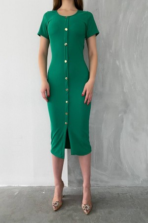 152830 GREEN DRESS