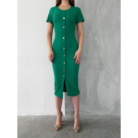 152830 GREEN DRESS