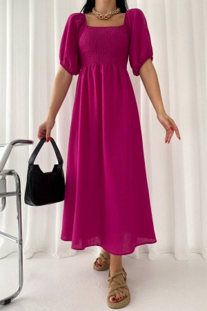 152848 fuchsia DRESS