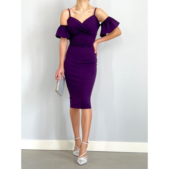 152974 TOPTAN MOR ELBİSE