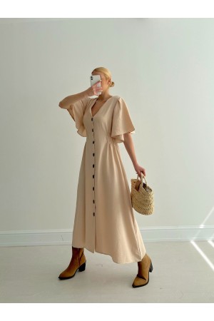 152999 TOPTAN BEJ ELBİSE