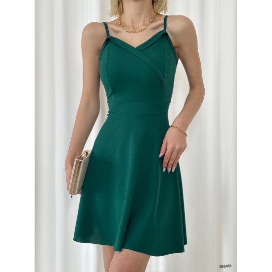 153248 GREEN DRESS