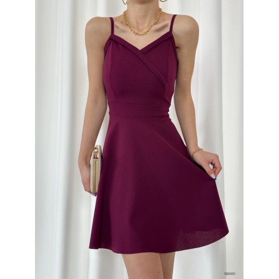 153255 TOPTAN MOR ELBİSE