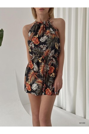 153258 patterned OVERALLS