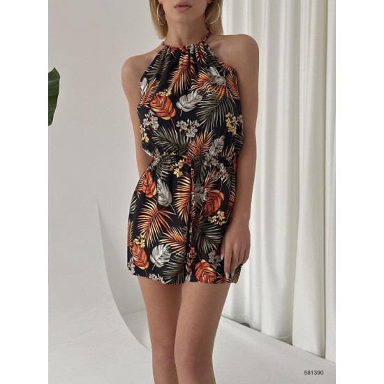 153258 patterned OVERALLS