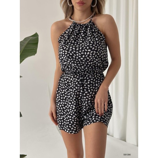 153259 patterned OVERALLS