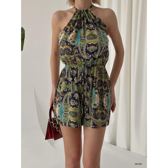 153263 patterned OVERALLS